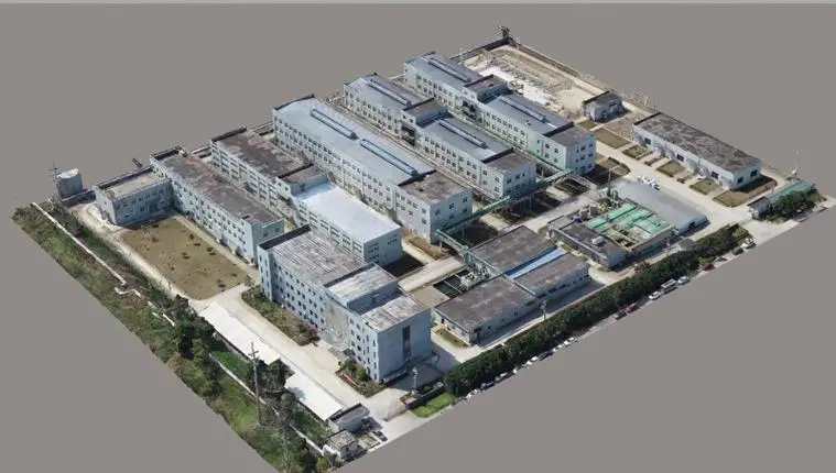 甘肃工厂倾斜摄影建模